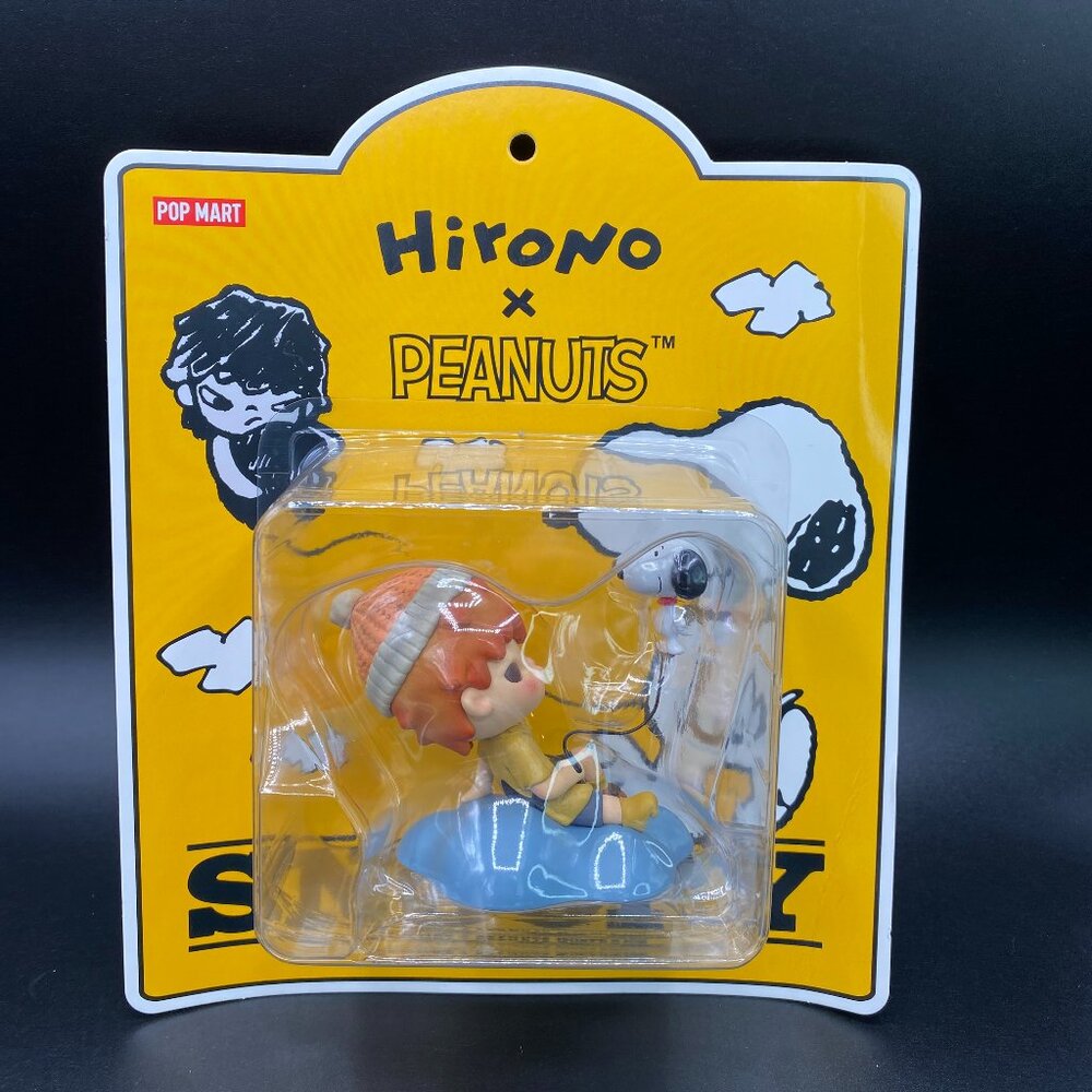 Popmart Hirono x Peanuts Snoopy Collab Figure Toy New Sealed